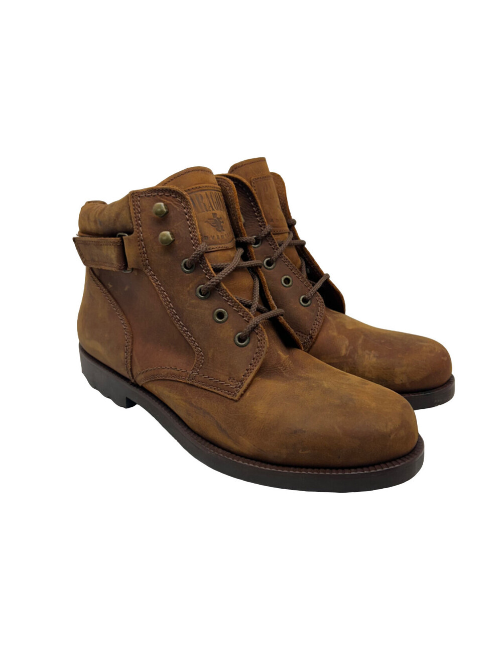 Paragon Adventure Men's Lace-Up WP Casual Boots 475 Brown Leather Size 12D - Picture 1 of 8